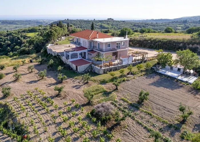 Mylos House With Sea View Lägenhet Lixouri